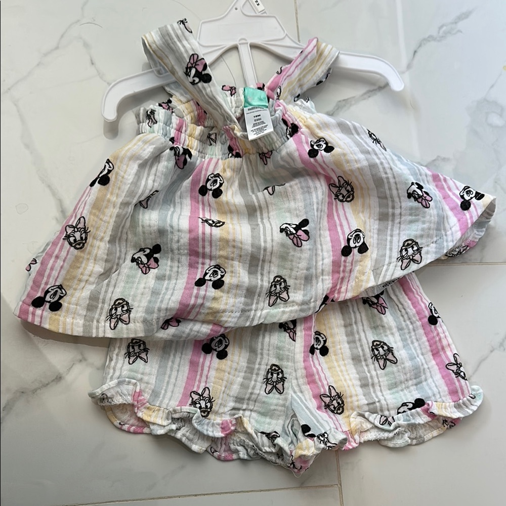 BNWT Toddler Disney baby two piece set 18 month